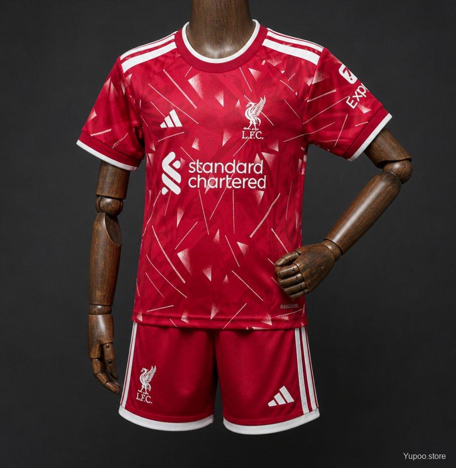 Liverpool 2026/27 KIT NIÑO LOCAL